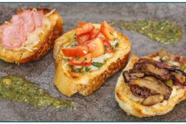 3 TIPOS DE BRUSCHETTAS PARA O NATAL | Nandu Andrade