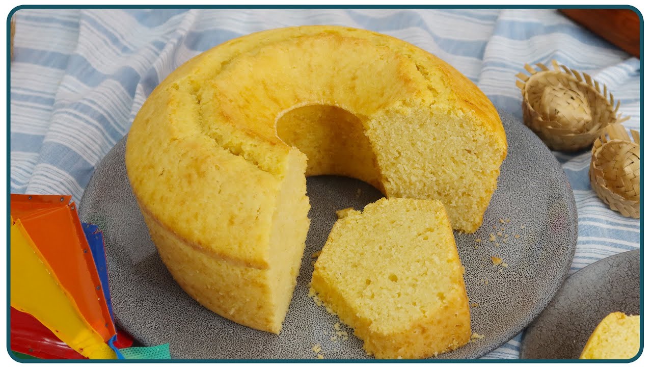 A MELHOR RECEITA DE BOLO DE FUBÁ FOFINHO! | Nandu Andrade