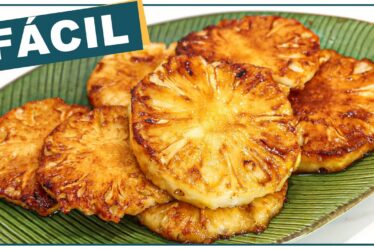 ABACAXI DE CHURRASCO FEITO NO FOGÃO SUPER FÁCIL | Nandu Andrade