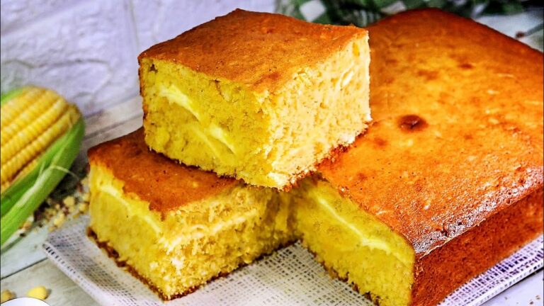 APRENDA FAZER BOLO CAIPIRA DE MILHO COM QUEIJO MINEIRO