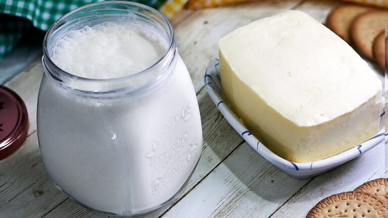 Aprenda fazer CREME DE LEITE FRESCO e MANTEIGA com SOMENTE 1 INGREDIENTE
