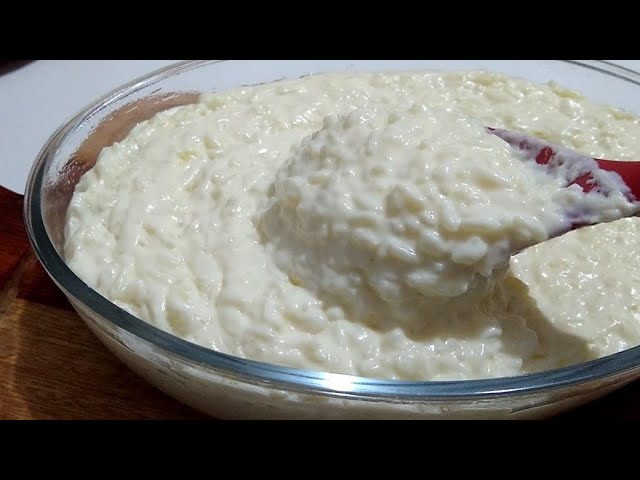 ARROZ DE LEITE CREMOSO COM QUEIJO - Receita nordestina simples fácil e muito gostoso