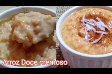 Arroz doce super cremoso, caramelizado - ESPECIAL PARA FESTA JUNINA