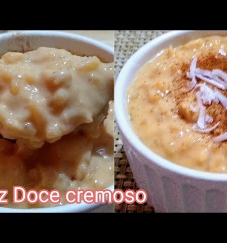 Arroz doce super cremoso, caramelizado - ESPECIAL PARA FESTA JUNINA