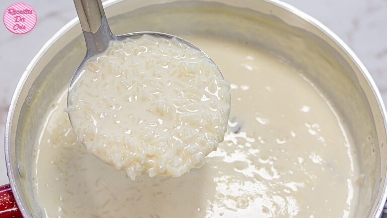ARROZ DOCE SUPER CREMOSO SABOR 4 LEITES - RECEITA FÁCIL E RÁPIDA | Receitas Da Cris
