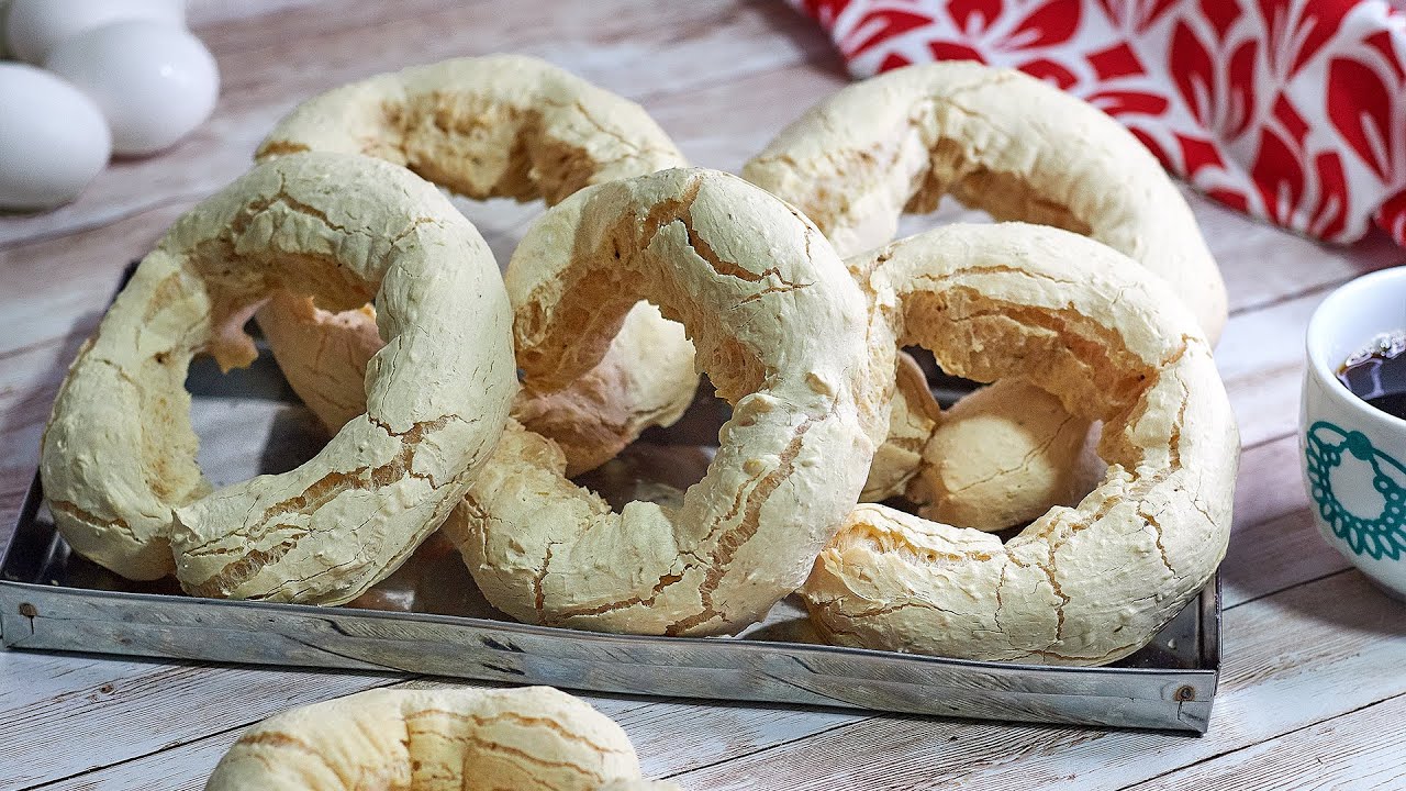 BISCOITÃO DE POLVILHO MINEIRO BEM DIFERENTE E COM POUCOS INGREDIENTES