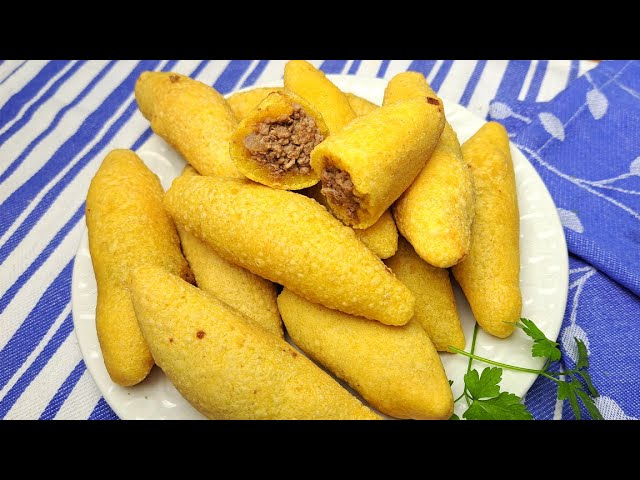 BOLINHO CAIPIRA OU PASTEL DE POLVILHO | FÁCIL E DELICIOSO | NOSSA COZINHA