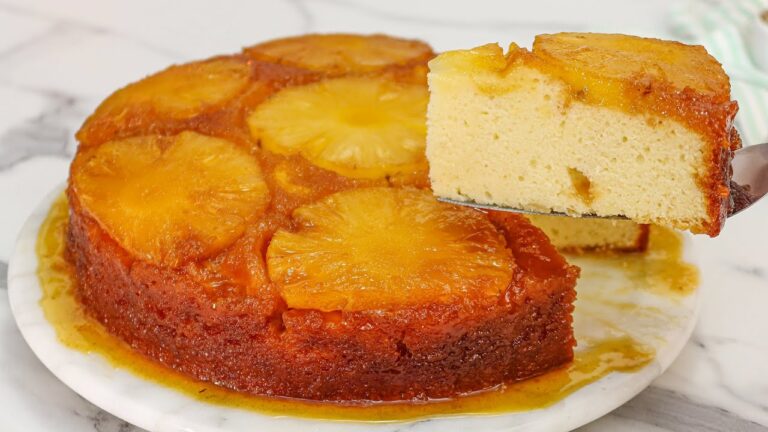BOLO DE ABACAXI CARAMELIZADO SUPER FÁCIL | Nandu Andrade