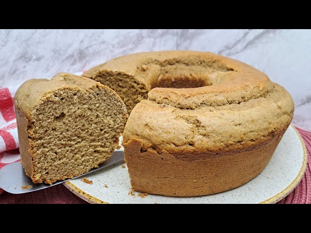 BOLO DE AÇÚCAR MASCAVO MACIO E FOFINHO | NOSSA COZINHA