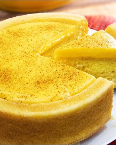 BOLO DE BAGAÇO DE MILHO com uma cobertura INACREDITÁVEL 😳
