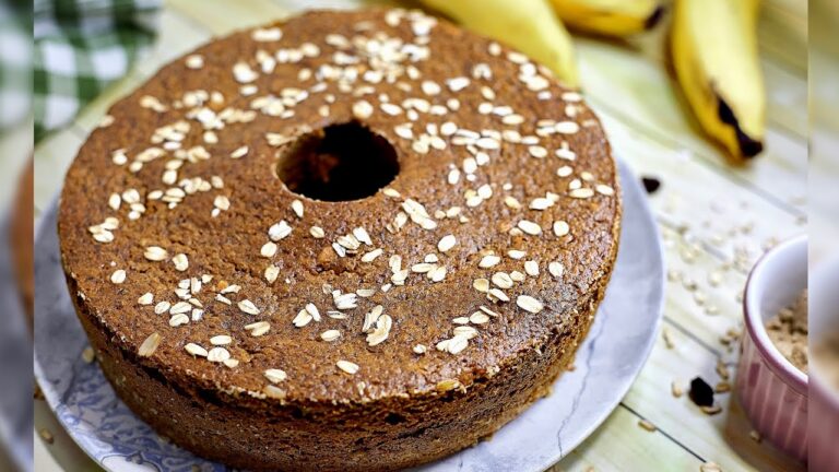 BOLO DE BANANA, AVEIA E UM SEGREDO SURPREENDENTE - SEM FARINHA e SEM AÇÚCAR