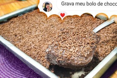 Bolo de Chocolate Rápido e Fácil