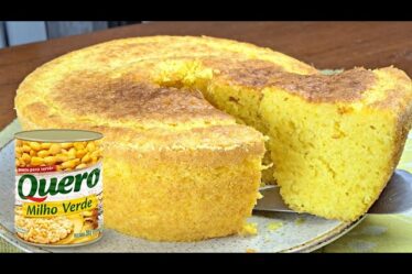 BOLO DE MILHO DE LATINHA | RÁPIDO, FÁCIL E DELICIOSO | NOSSA COZINHA