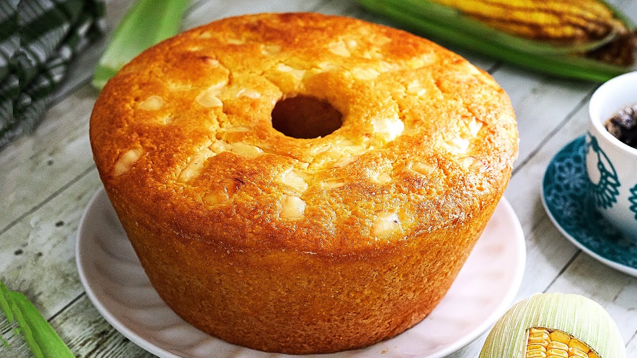 BOLO DE MILHO VERDE COM FLOCÃO DE MILHO, O BOLO DE MILHO QUE É SUCESSO GARANTIDO