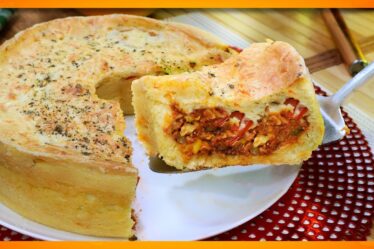 BOLO DE SARDINHA com MASSA CREMOSA DE MAIONESE