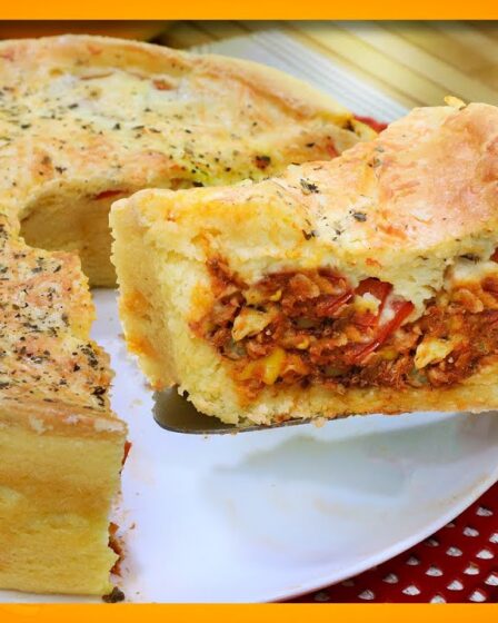 BOLO DE SARDINHA com MASSA CREMOSA DE MAIONESE