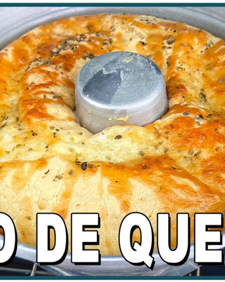 BOLO PÃO DE QUEIJO, BATEU TÁ PRONTO! | Nandu Andrade
