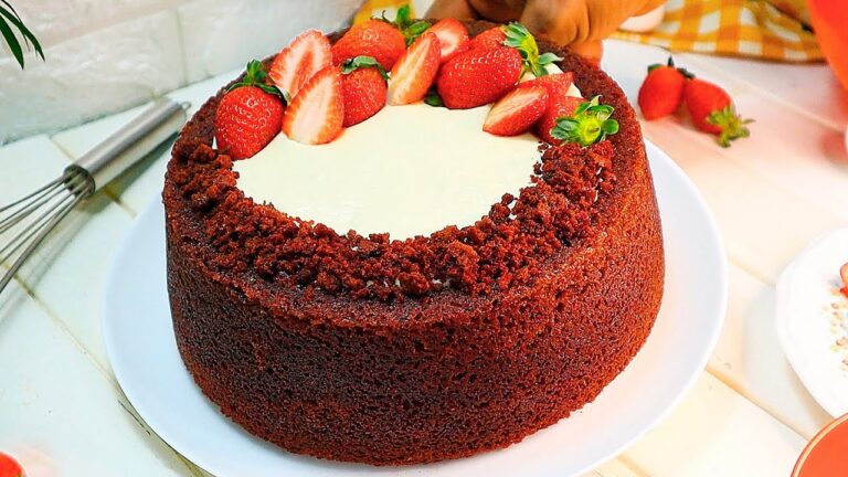 BOLO RED VELVET Feito assim você NUNCA viu 😯