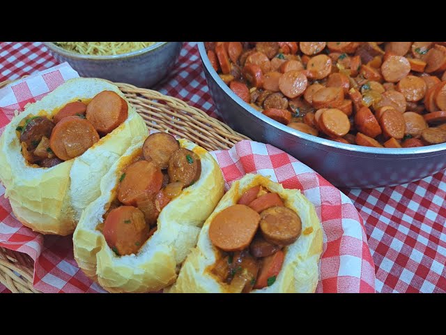 CACHORRO QUENTE DEFUMADO RECEITA PERFEITA PARA AS FESTAS JUNINAS | NOSSA COZINHA