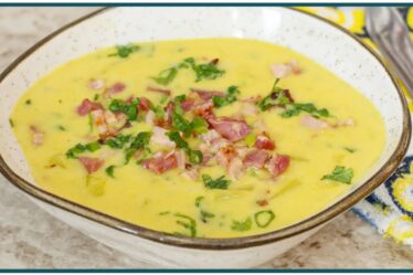 CALDO DE BATATA COM BACON CREMOSO E FÁCIL | Nandu Andrade