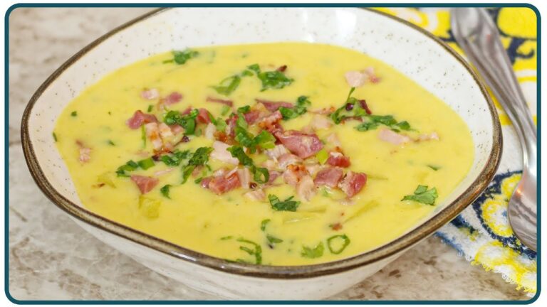 CALDO DE BATATA COM BACON CREMOSO E FÁCIL | Nandu Andrade