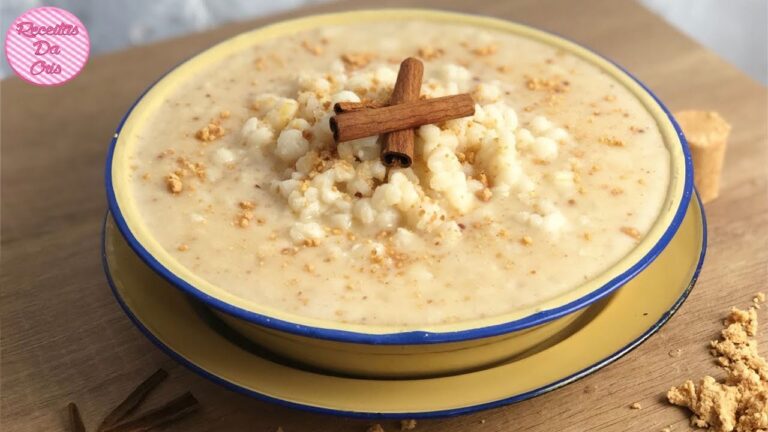 CANJICA OU MUNGUNZÁ DOCE COM PAÇOCA | RECEITAS DA CRIS