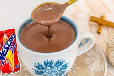 CHOCOLATE QUENTE CREMOSO COM NESCAU SEM AMIDO! FÁCIL E CREMOSO