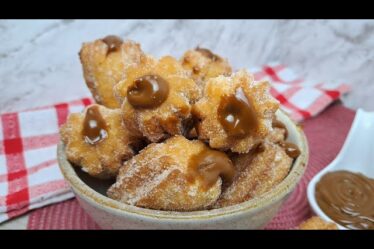 CHURROS RECHEADO DE DOCE DE LEITE | NOSSA COZINHA