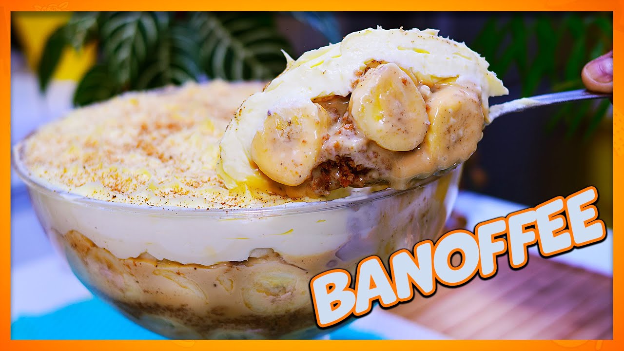 Como Fazer BANOFFEE SIMPLES E FÁCIL