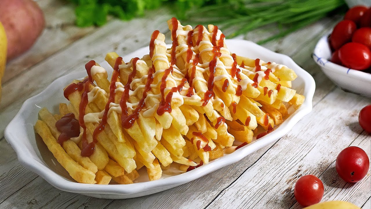 COMO FAZER BATATA FRITA SEQUINHA E CROCANTE TIPO MCDONALD'S | FÁCIL E RÁPIDA