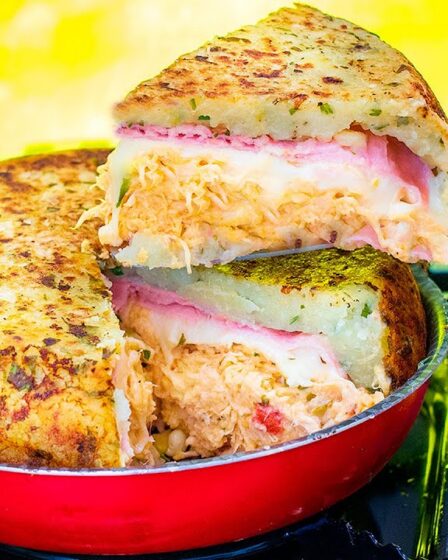 Como fazer Batata Recheada na Frigideira com uma dica INFALÍVEL