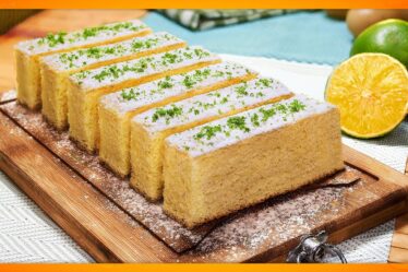 Como Fazer BOLO CASTELLA DE LARANJA - O Famoso BOLO NUVEM