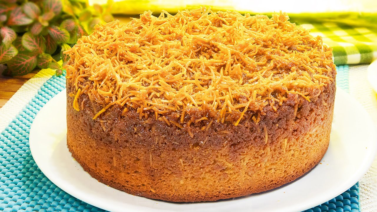 COMO FAZER BOLO DE COCADA INVERTIDA PERFEITO, COM UM SEGREDO INFALÍVEL