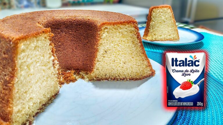 COMO FAZER BOLO DE CREME DE LEITE e PARMESÃO | Este Bolo vai te SURPREENDER