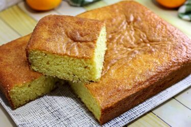 COMO FAZER BOLO DE LARANJA DE FORMA SIMPLES E RAPIDA - RECEITA DE VÓ