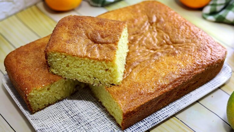 COMO FAZER BOLO DE LARANJA DE FORMA SIMPLES E RAPIDA - RECEITA DE VÓ