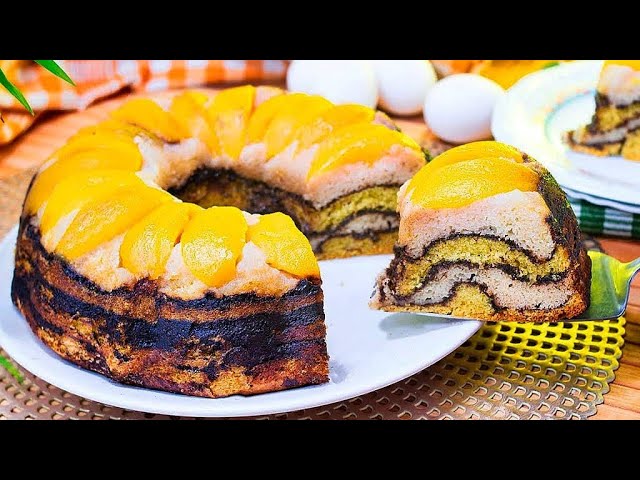 COMO FAZER BOLO DE PÊSSEGO BEM DIFERENTE E MUITO DELICIOSO