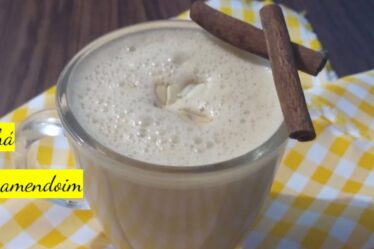 Como fazer chá de amendoim - cremoso fácil e delicioso - receita junina