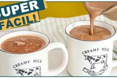 COMO FAZER CHOCOLATE QUENTE SIMPLES COM LEITE CONDENSADO | Nandu Andrade