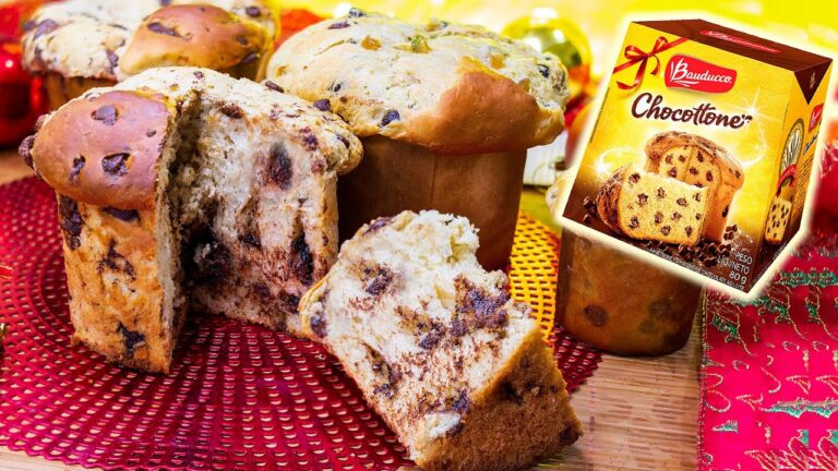 Como Fazer Chocotone e Panetone da BAUDUCCO - O MAIS VENDIDO DO BRASIL 😮