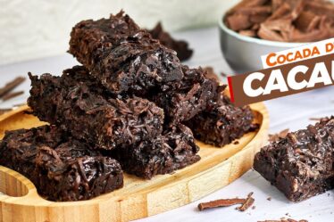 COMO FAZER COCADA DE CACAU PERFEITA E SEM LEITE CONDENSADO