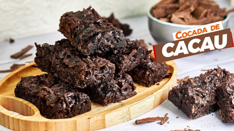 COMO FAZER COCADA DE CACAU PERFEITA E SEM LEITE CONDENSADO