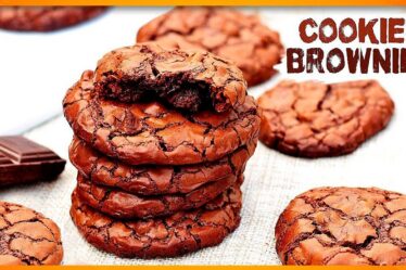Como Fazer Cookie Brownie mais GOSTOSO DO MUNDO