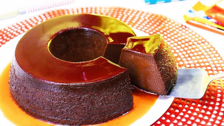 COMO FAZER PUDIM DE CHOCOLATE PERFEITO COM 3 Dicas INFALÍVEIS