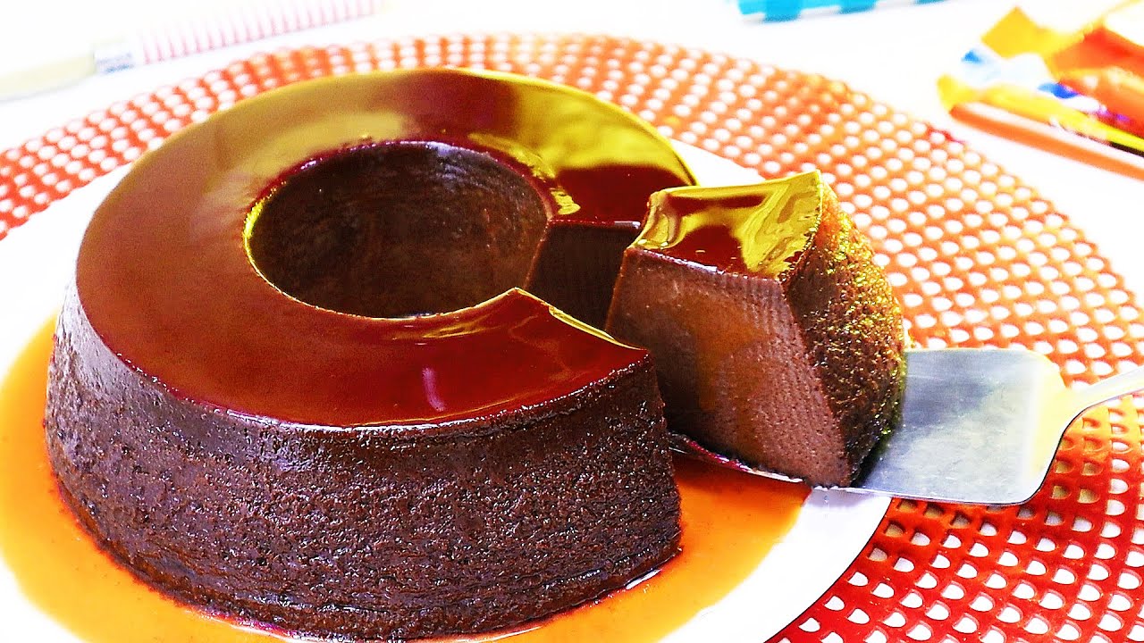 COMO FAZER PUDIM DE CHOCOLATE PERFEITO COM 3 Dicas INFALÍVEIS