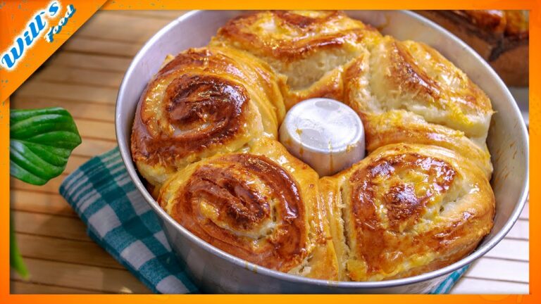 Como Fazer ROSCA FLOR CREMOSA DE CANELA