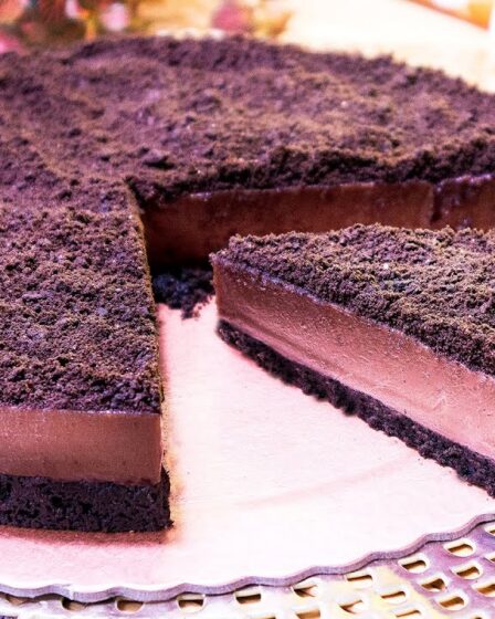 Como Fazer torta mousse de chocolate totalmente diferente