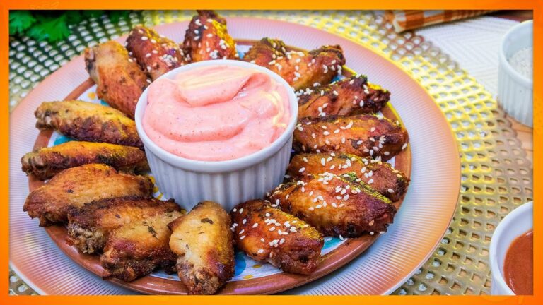 Como Fazer TULIPA DE FRANGO com tempero PERFEITO - CHICKEN WINGS