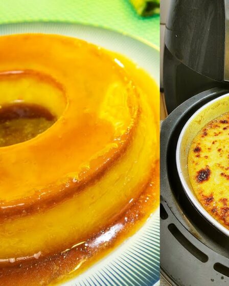 COMO FAZER UM PUDIM NO AIRFRYER - PUDIM 4 LEITES PERFEITO COM UMA DICA INFALÍVEL