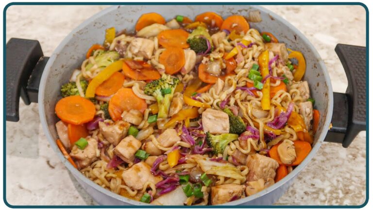 COMO FAZER YAKISOBA EM CASA SUPER FÁCIL | Nandu Andrade